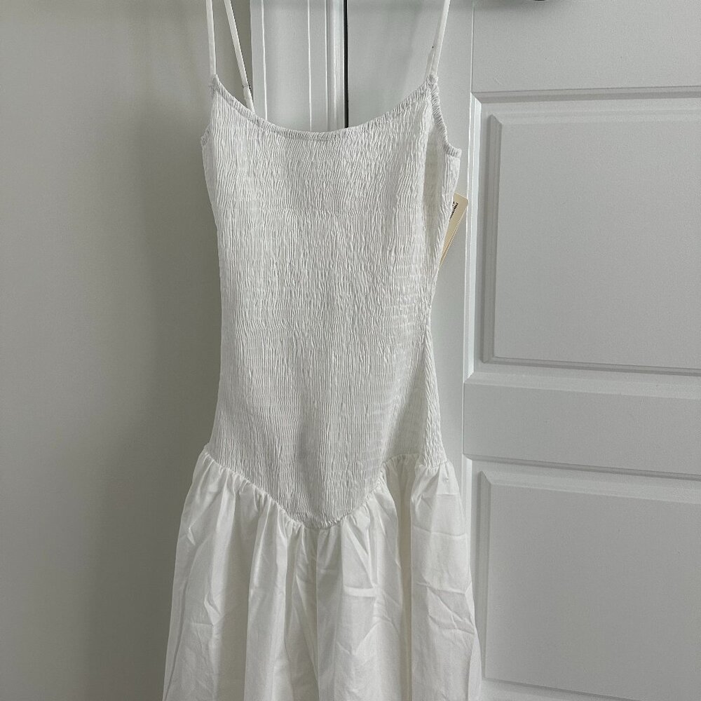 White Midi Dress